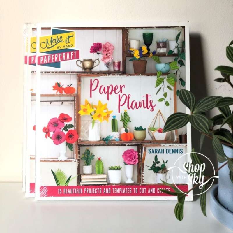 Promo Make It By Hand Papercraft Paper Plants Diskon 23 di Seller