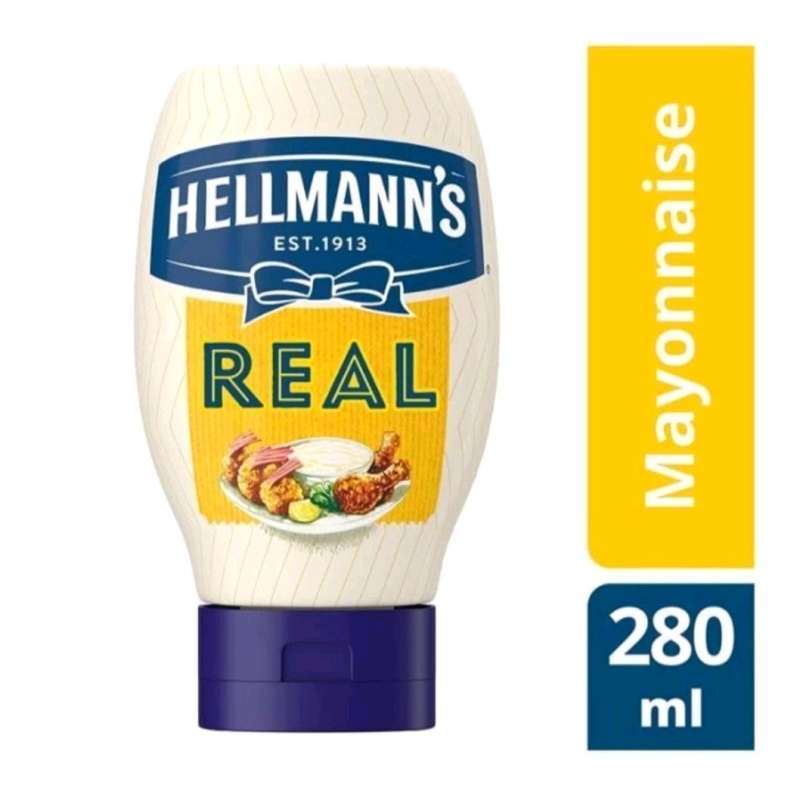 Jual Hellmann's Real Mayonnaise Tube 280ml Di Seller