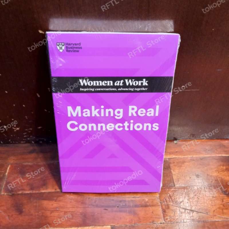 Promo Book Import - Making Real Connections (HBR Women at Work Series ...