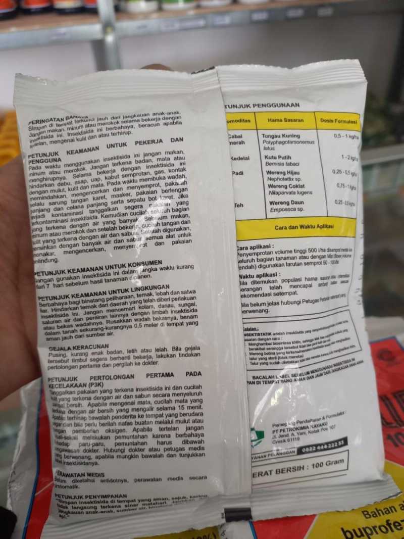 Jual Insektisida Applaud 10wp Buprozein 10% Mengendalikan Hama Di ...