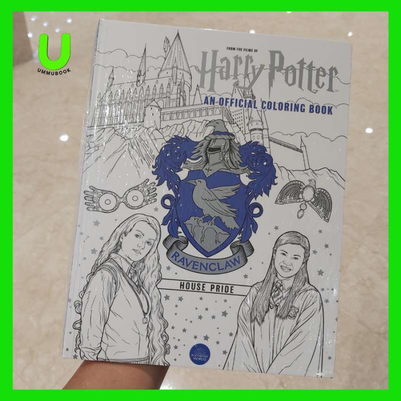 Jual Harry Potter - Ravenclaw House Pride : The Official Coloring Book ...