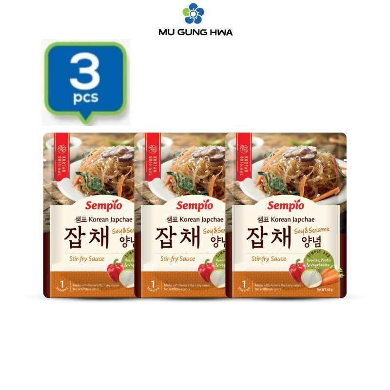 Jual Sempio Japchae Sauce 60grX3Pcs di Seller MuGungHwa Official Store