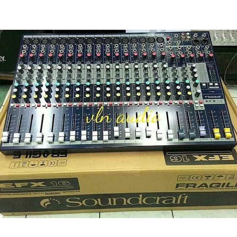 Promo mixer SOUNDCRAFT EFX 16 CH Diskon 23 di Seller Gamma Store