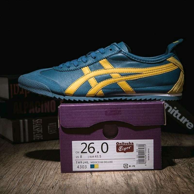Promo Onitsuka Tiger Made In Japan Deluxe Blue Yellow Diskon 50 di Seller Onitsuka Tiger_Baret