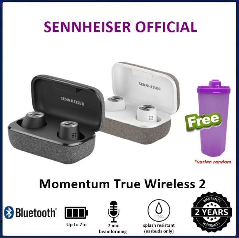 Promo Sennheiser Momentum True Wireless Bluetooth Earbuds Multicolor