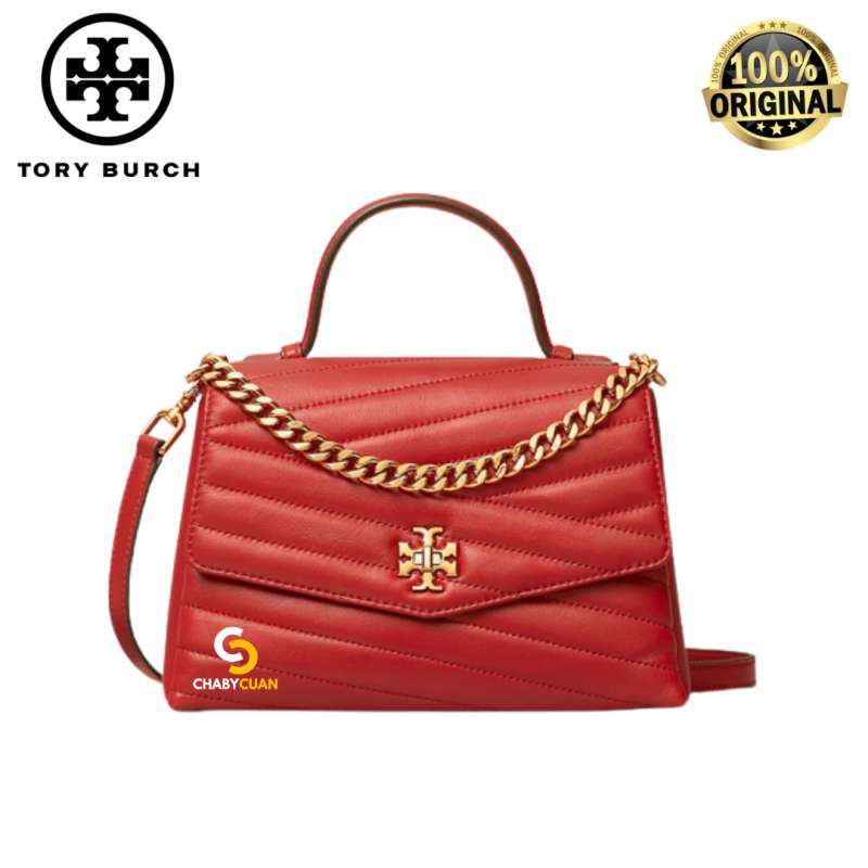 Jual Tory Burch Kira Chevron Top Handle Satchel ORIGINAL di Seller