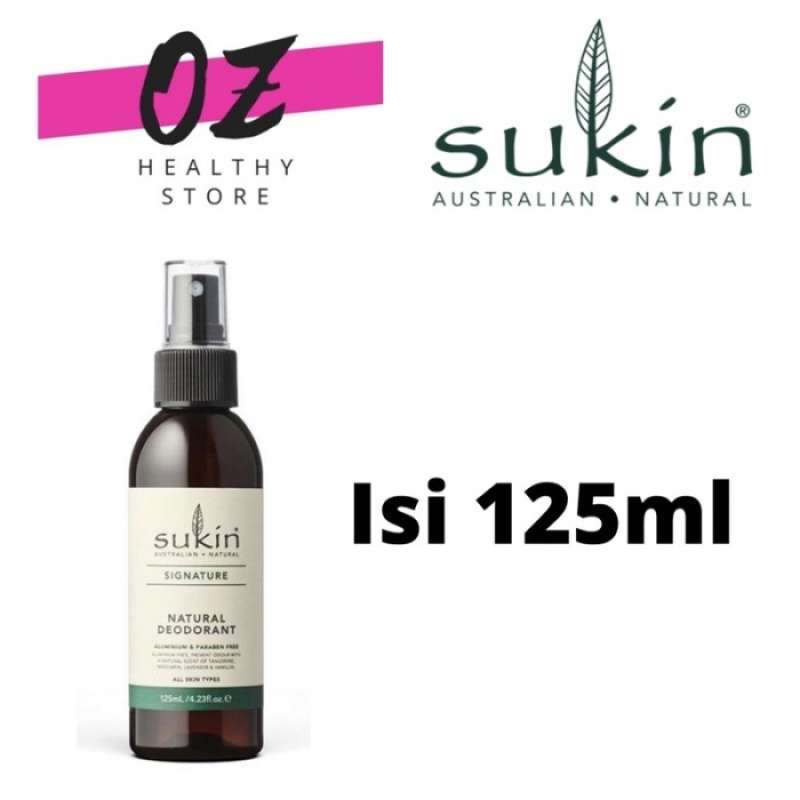 Promo Sukin Natural Deodorant Spray 125ml Diskon 33 di Seller QiaNayu