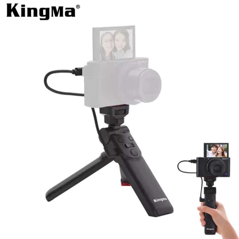 Jual Tripod Shooting Grip Kingma Wired Version For Camera Vlogging di