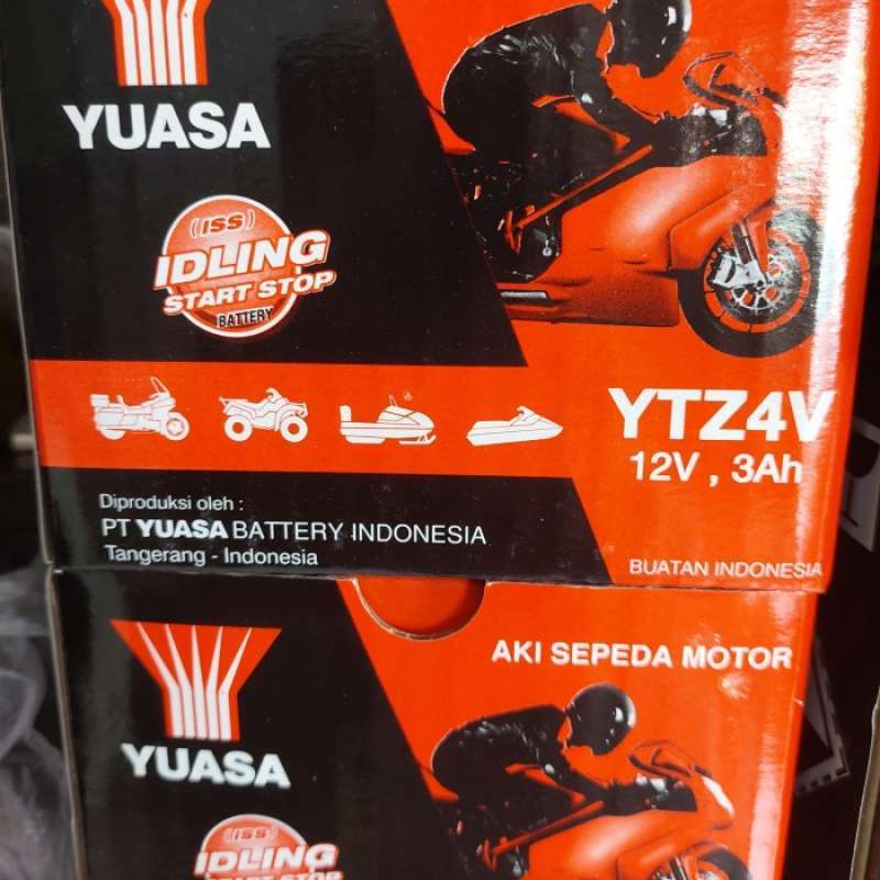 Jual Aki Yuasa Ytz4v Beat Blade Vario Scoopy Di Seller Alice Otoparts