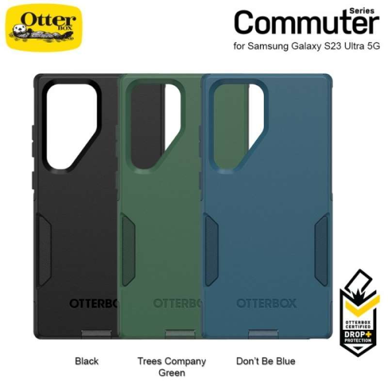 Promo OtterBox Galaxy S23 Ultra Case Casing Commuter Black Original