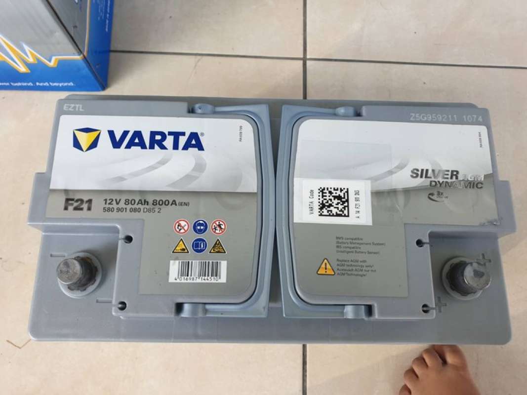 Jual Aki Mobil Toyota Innova Reborn Diesel Din 80 Varta Aki Kering 12v