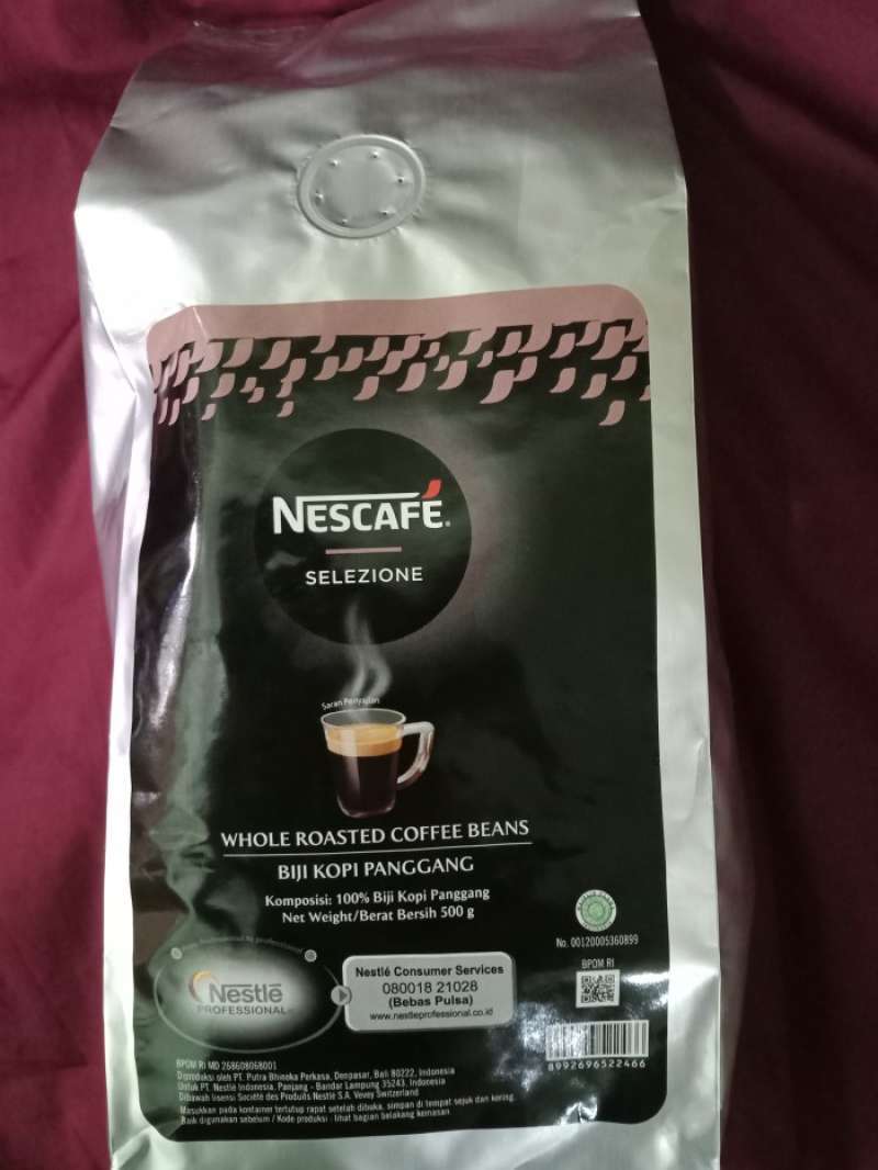 Promo Nescafe Selezione 500 gr Roasted Bean Biji Kopi Panggang Baru ...