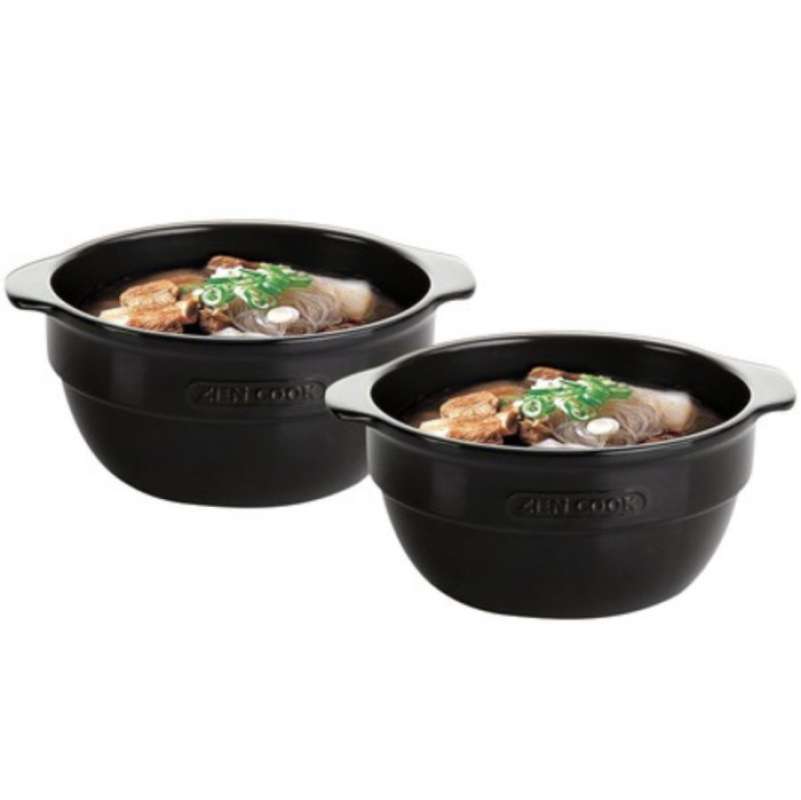 Promo Saint James Zen Cook Bowl 5 1/2 Set 2Pc Mangkuk Korea Stacking