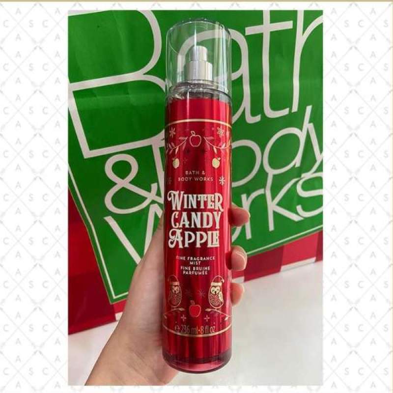 Jual Bath & Body Works Winter Candy Apple Full Size Fine Fragrance Mist