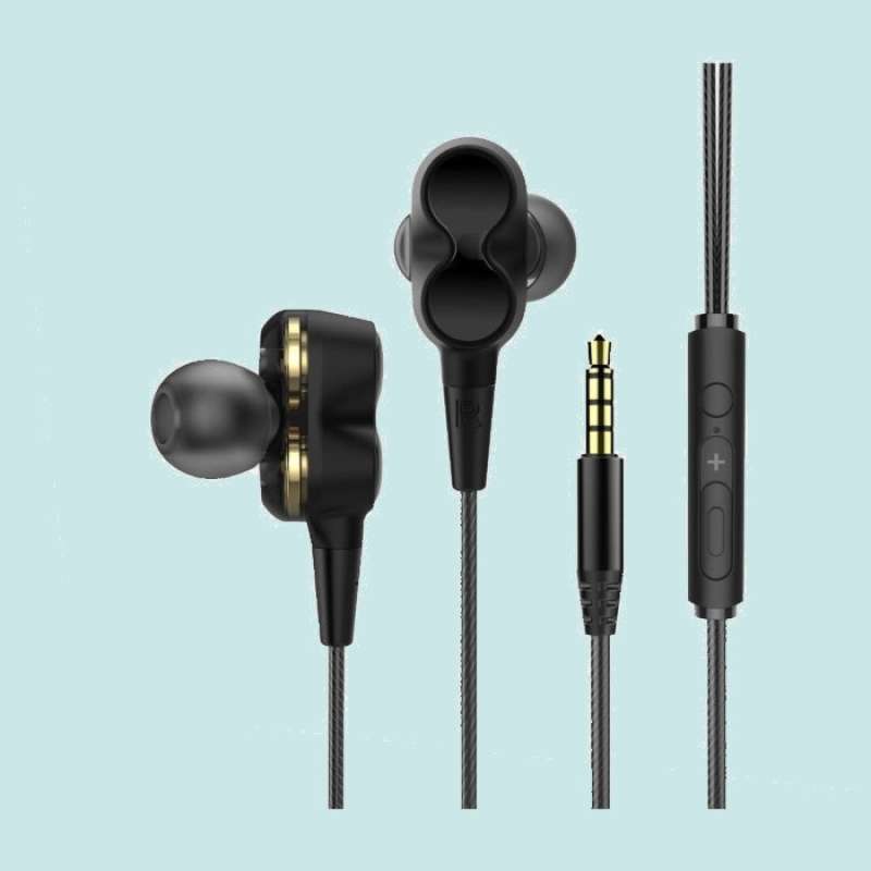 Jual ORIGINAL REXUS EARPHONE GAMING EP3 DUAL DRIVER WITH MIC di Seller