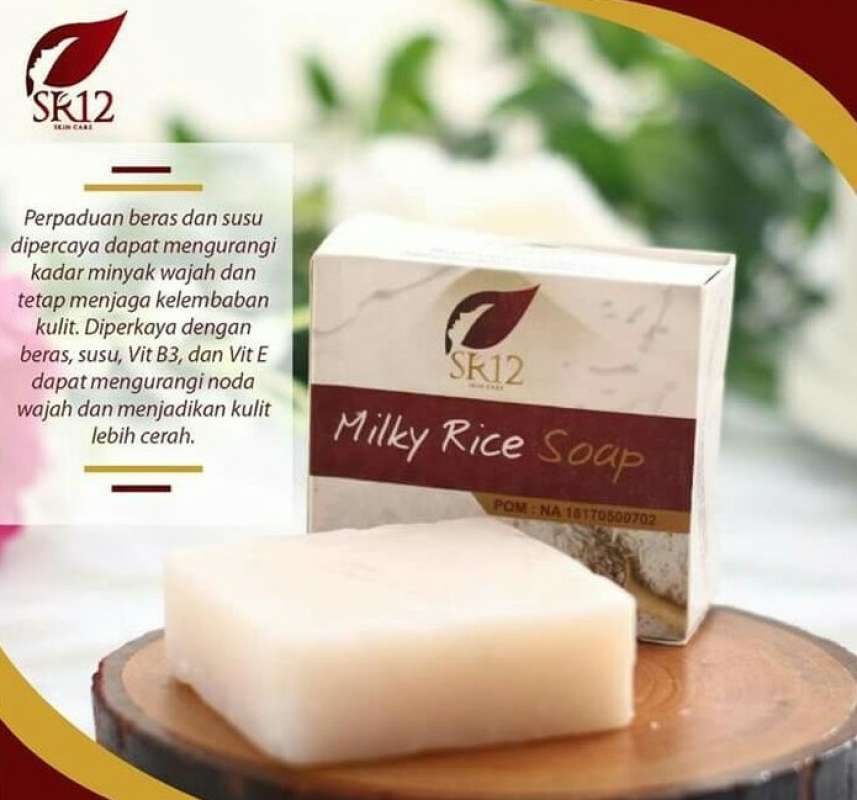 Jual Milk Rice Soap SR12 di Seller Cleorabeauty_official Jatiraden