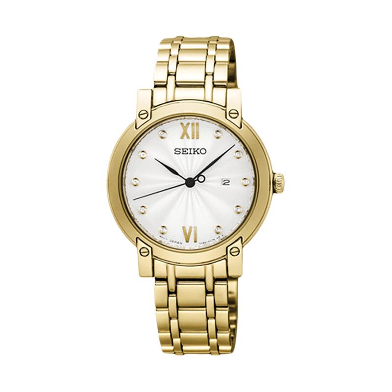Jual Seiko SXDG80P1 Original Jam Tangan Wanita - Gold