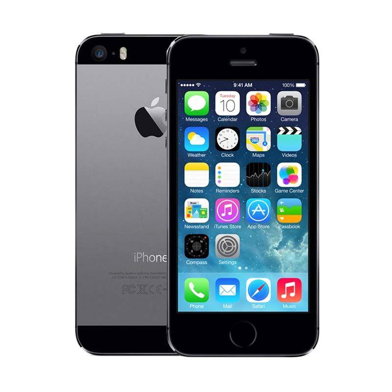 Jual Apple iPhone 5S 16GB Smartphone - Grey [Refurbished 