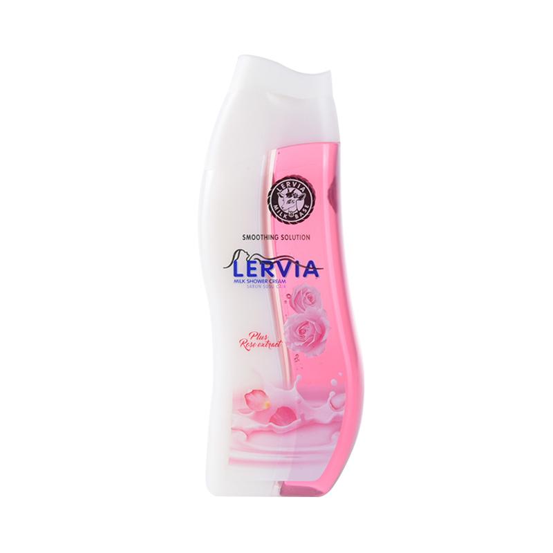 Jual Lervia Rose Extract Milk Shower Cream Sabun Mandi [250 Ml] Di