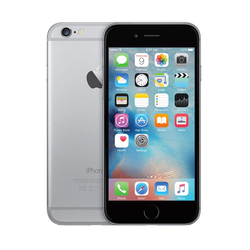 Jual Apple i   Phone 6 16 GB Smartphone - Grey [Refurbish