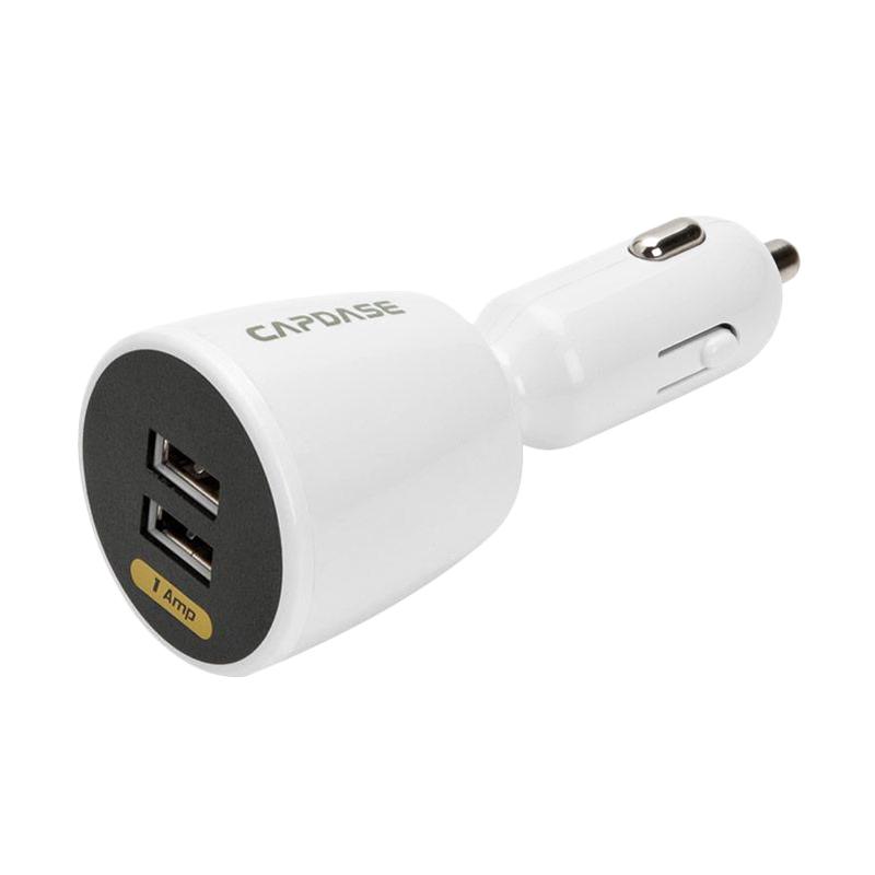 jual capdase dual usb revo g2 car charger white 2 usb jual capdase dual usb revo g2 car charger white 2 usb