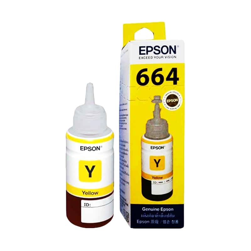 Jual Epson Original T6644 Tinta Cartridge - Yellow Murah