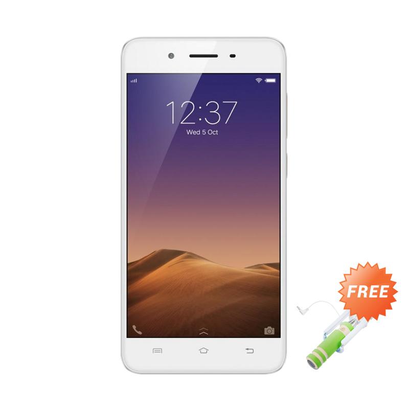 Jual VIVO Y55 Smartphone - Gold [16 GB/2 GB] Free Tongsis