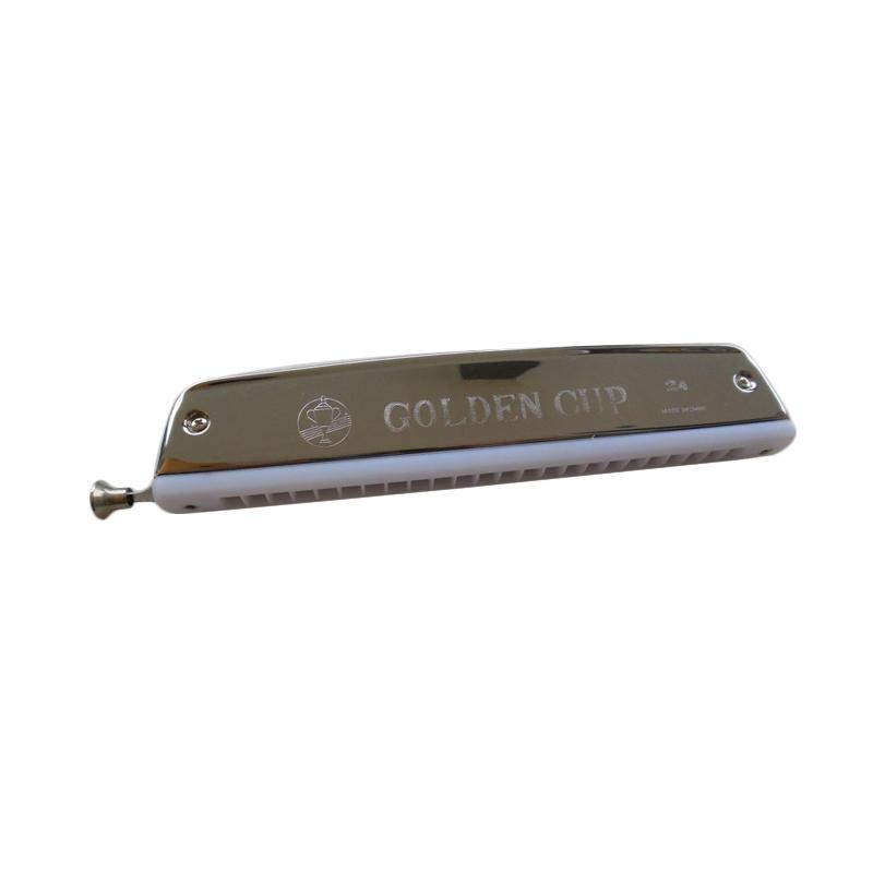 Jual Harmonica Chromatic Golden Cup 24 Holes JH 024A di Seller ZEB