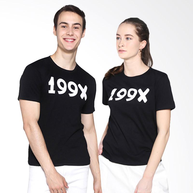 Jual Frelyn Shop 199X Couple T-Shirt - Black Online