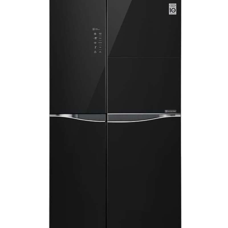 Jual LG GCC247UGUV SIDE BY SIDE HITAM 675 LITER INVERTER LINEAR