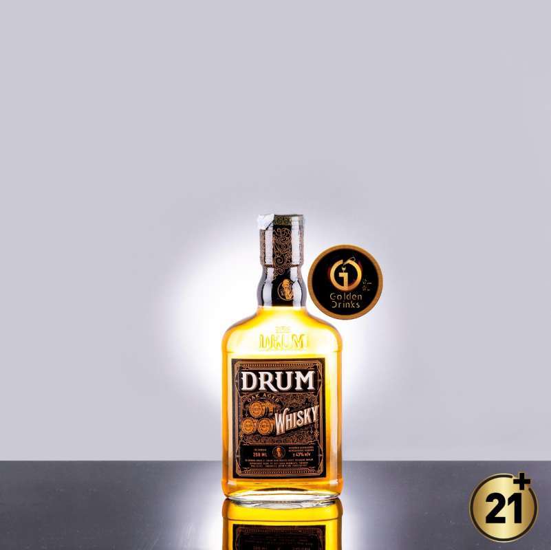 Jual Drum Whisky Spirits 250ml + Free Sloki (original Dan Resmi By Goldendrinks) Di Seller Gd