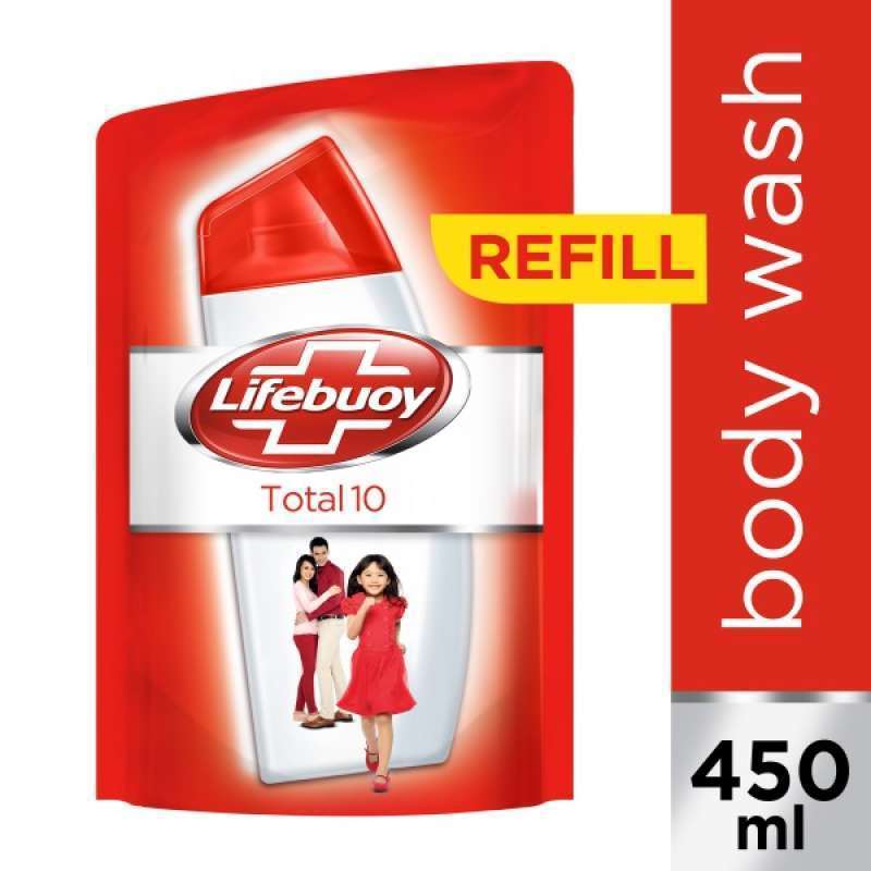Jual Lifebuoy Body Wash Totalprotect Red Pch 450 Ml di Seller Hypermart WTC Serpong Official