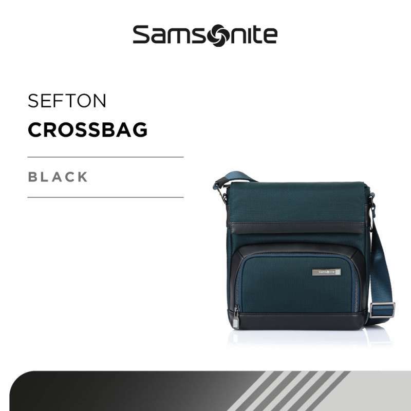 Jual Samsonite Sefton Vertical Crossbody Bag Navy di Seller House of