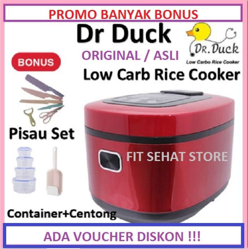 Promo Dr Duck Low Carbo Rice Cooker Rice Cooker Rendah Karbo Diskon