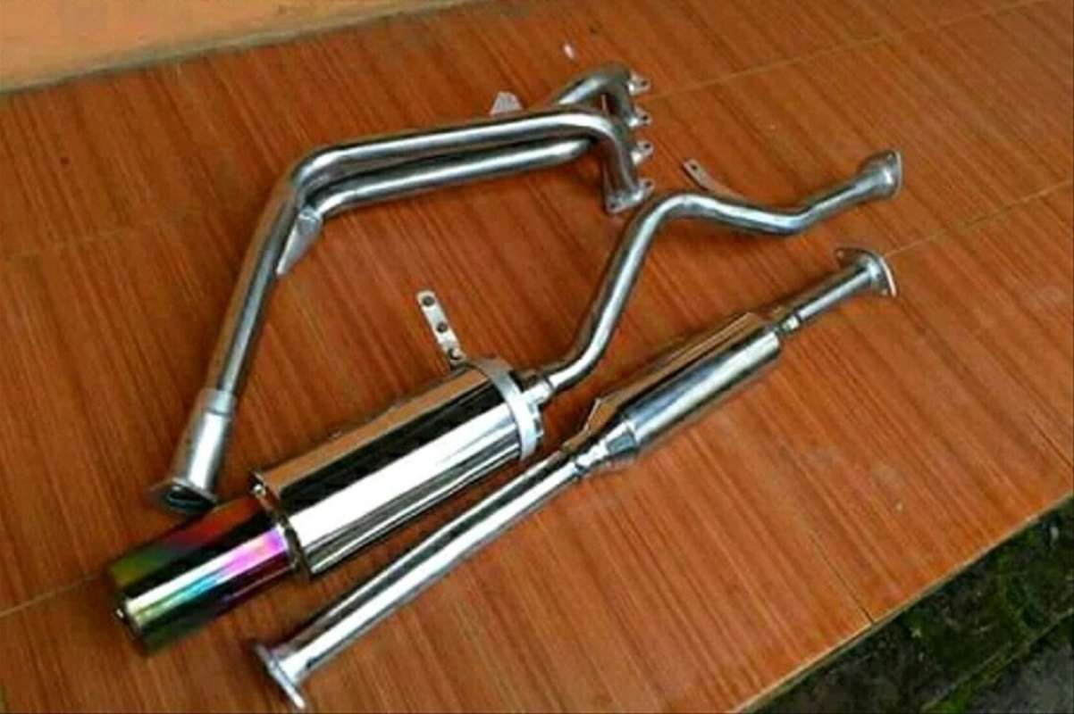 Promo Knalpot HKS Dronel Rainbow Full System Suzuki Jimny Katana PNP