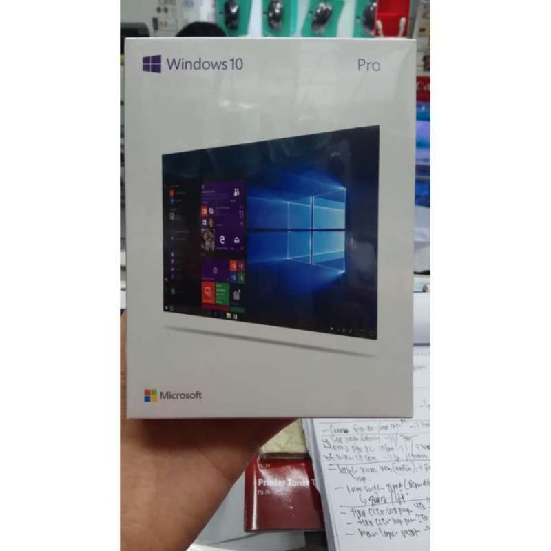Jual Microsoft Windows 10 Pro FPP ORIGINAL FULL BOX di Seller Jixy ...
