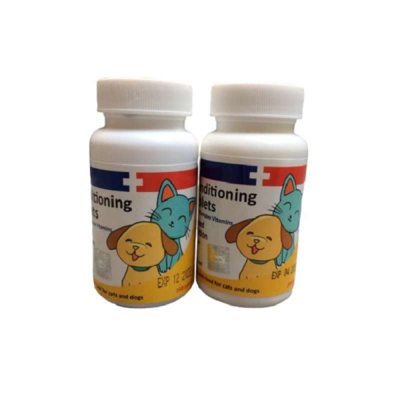 Jual Vitamin Kucing B-Complex - Conditioning Tablets Raid All isi 200 ...