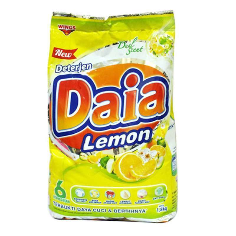 Daia Lemon Deterjen 1.8 Kg