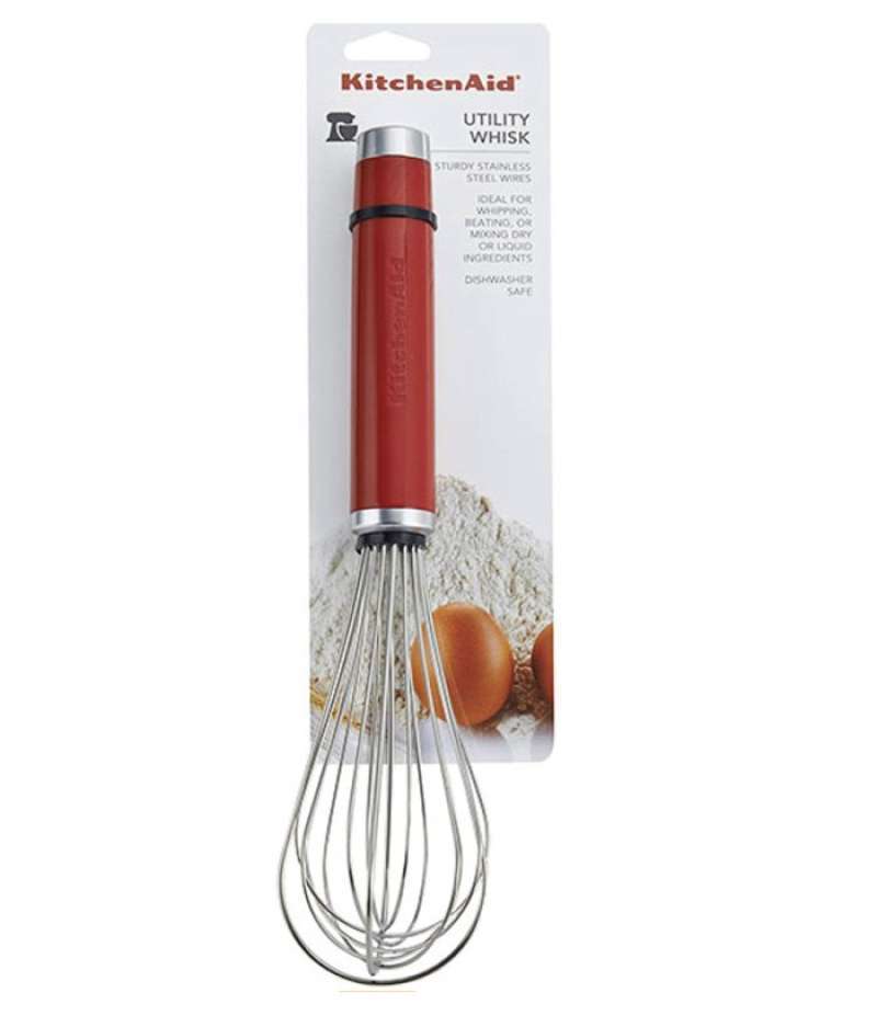 Jual KitchenAid Classic Utility Whisk 10.5 Inch Red di Seller auto99
