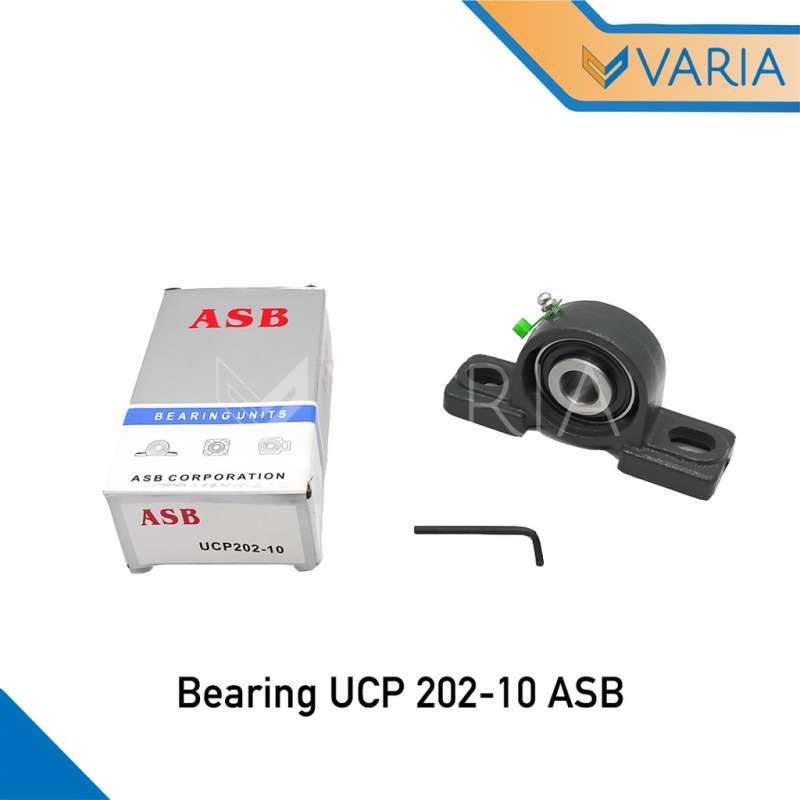 Jual Bearing / Laher Pillow Block Duduk UCP 20210 As 15.875 mm 5/8 ASB di Seller Varia Store ID