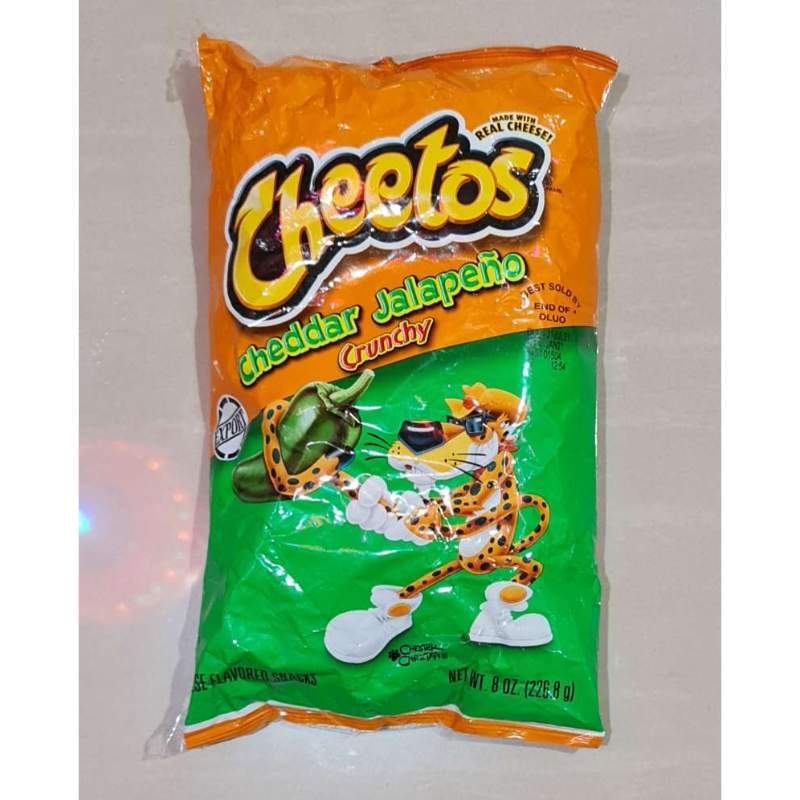 Jual Snack Cheetos Made With Real Cheese Cheddar Jalapeno Crunchy 227 Gram di Seller TokCau