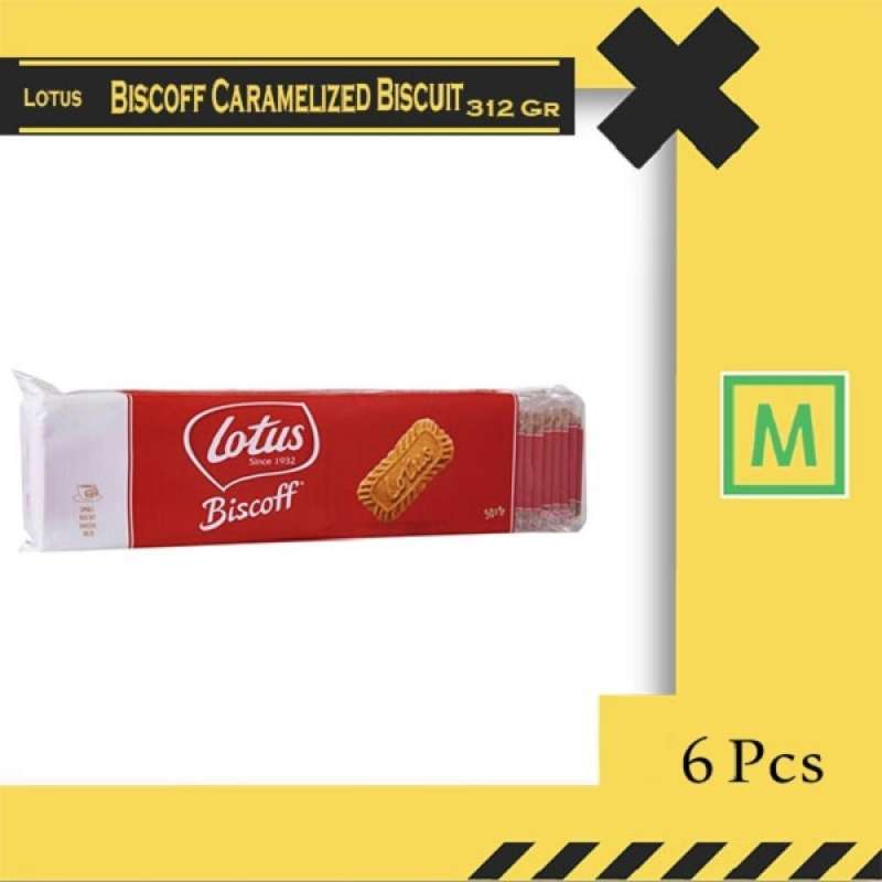 Jual Lotus Biscoff Caramelized Biscuit 312,5 gr - 6 Pcs di Seller Mode ...