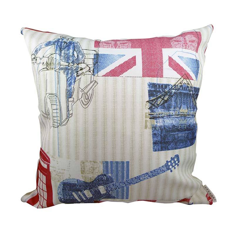 Jual Hermosa Home All about England Bantal  Sofa  45 x 45 