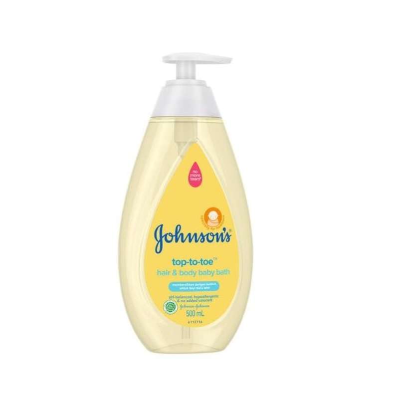 Jual johnson & johnson Cotton Touch Top To Toe Hair and Body Baby Bath