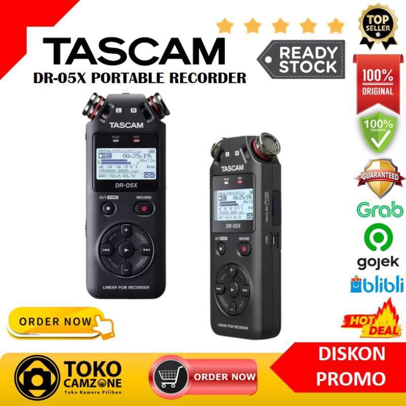 Jual Tascam Dr 05x Portable Digital Recorder Di Seller Toko Camzone