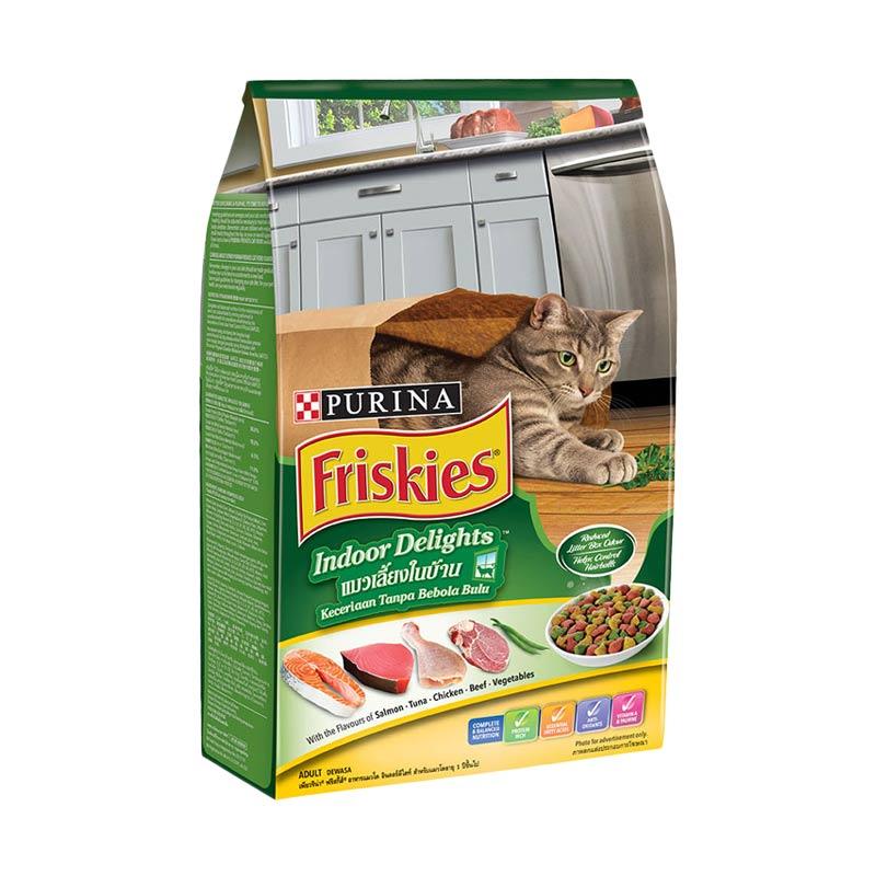 jual friskies indoor delight makanan kucing 1 1 kg jual friskies indoor delight makanan kucing 1 1 kg