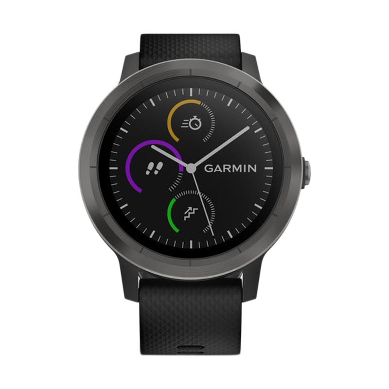Jual Garmin Vivo active 3 Smartwatch - Black with Slate