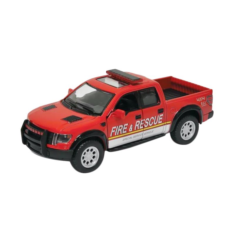 Jual Kinsmart Ford 2013 F-150 SVT Raptor SuperCrew Fire Jual Kinsmart Ford 2013 F-150 SVT Raptor SuperCrew Fire