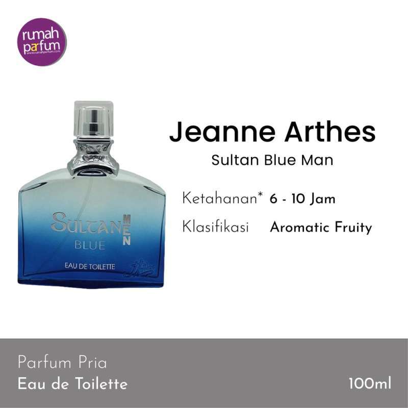 Promo Jeanne Arthes Sultan Blue Man Edt Parfum Pria [100 Ml] Diskon 17% ...