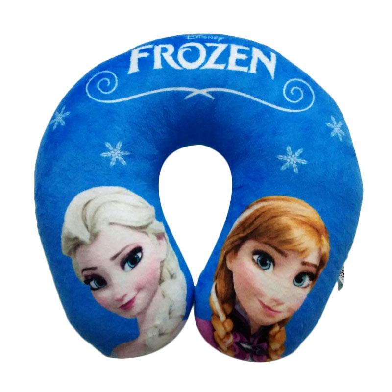 Jual SEULGI 0960020381-2 Frozen Boneka Bantal Leher - Blue 